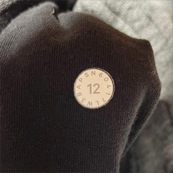 LULULEMON To You Tunic Sweatshirt in Heathered Core Dark Gray Size 12 W3BAPS - Picture 10 of 10